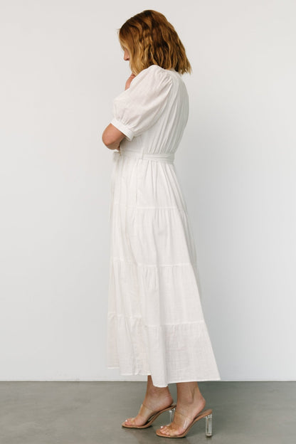 Camille Maxi Dress | Off White - Baltic Born