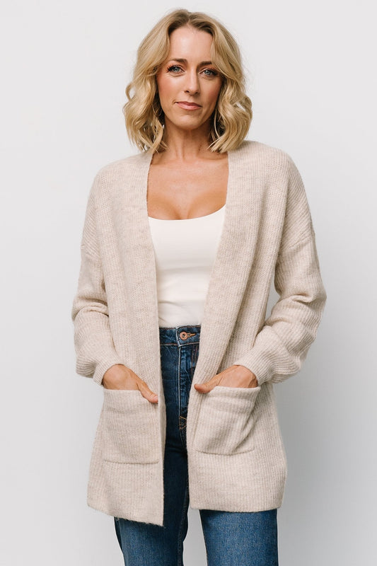 Carianne Knit Cardigan | Natural - Baltic Born