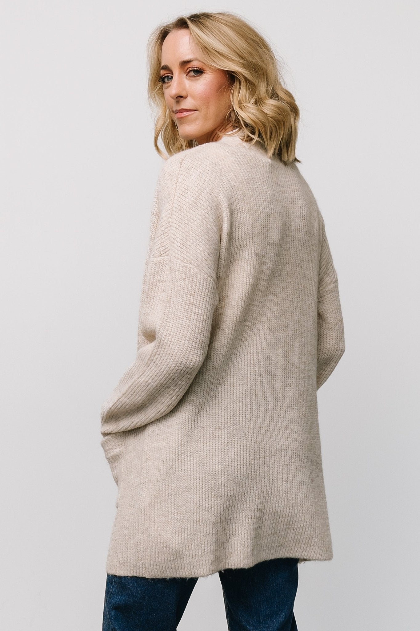 Carianne Knit Cardigan | Natural - Baltic Born