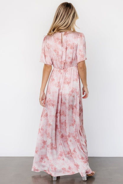 Carmen Maxi Dress | Blush Floral - Baltic Born