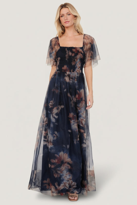 baltic born tulle dress Womens Lonnie | Black Turn heads at events in the Annabella Tulle Midi Dress Emma Smocked Tulle Dress |