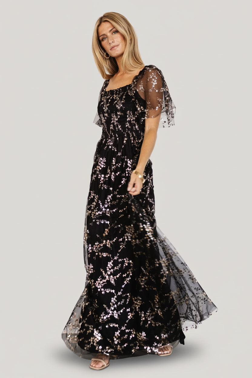 Cassandra Tulle Maxi Dress