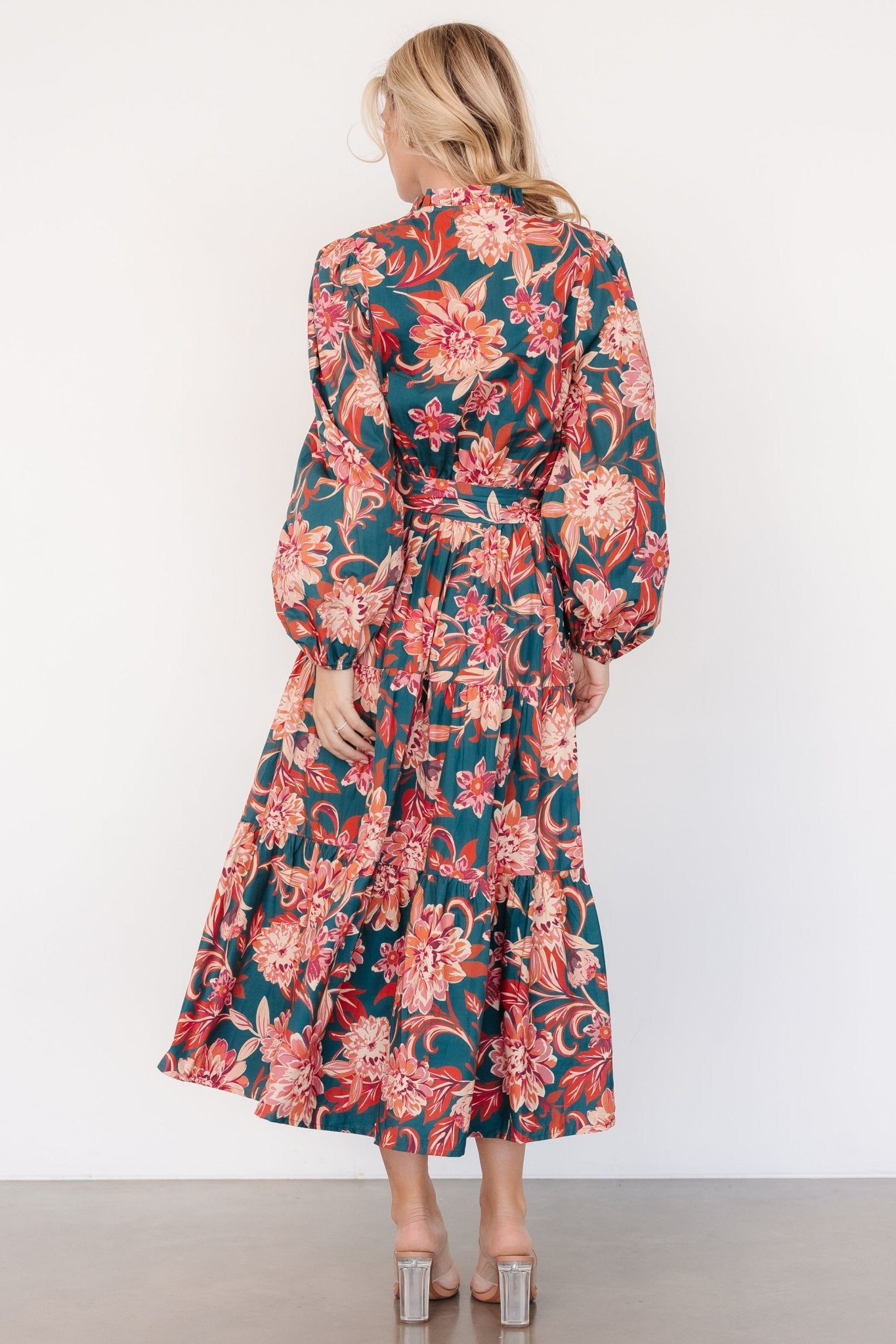 Charleston Dress | Jade Multi Floral - Baltic Born