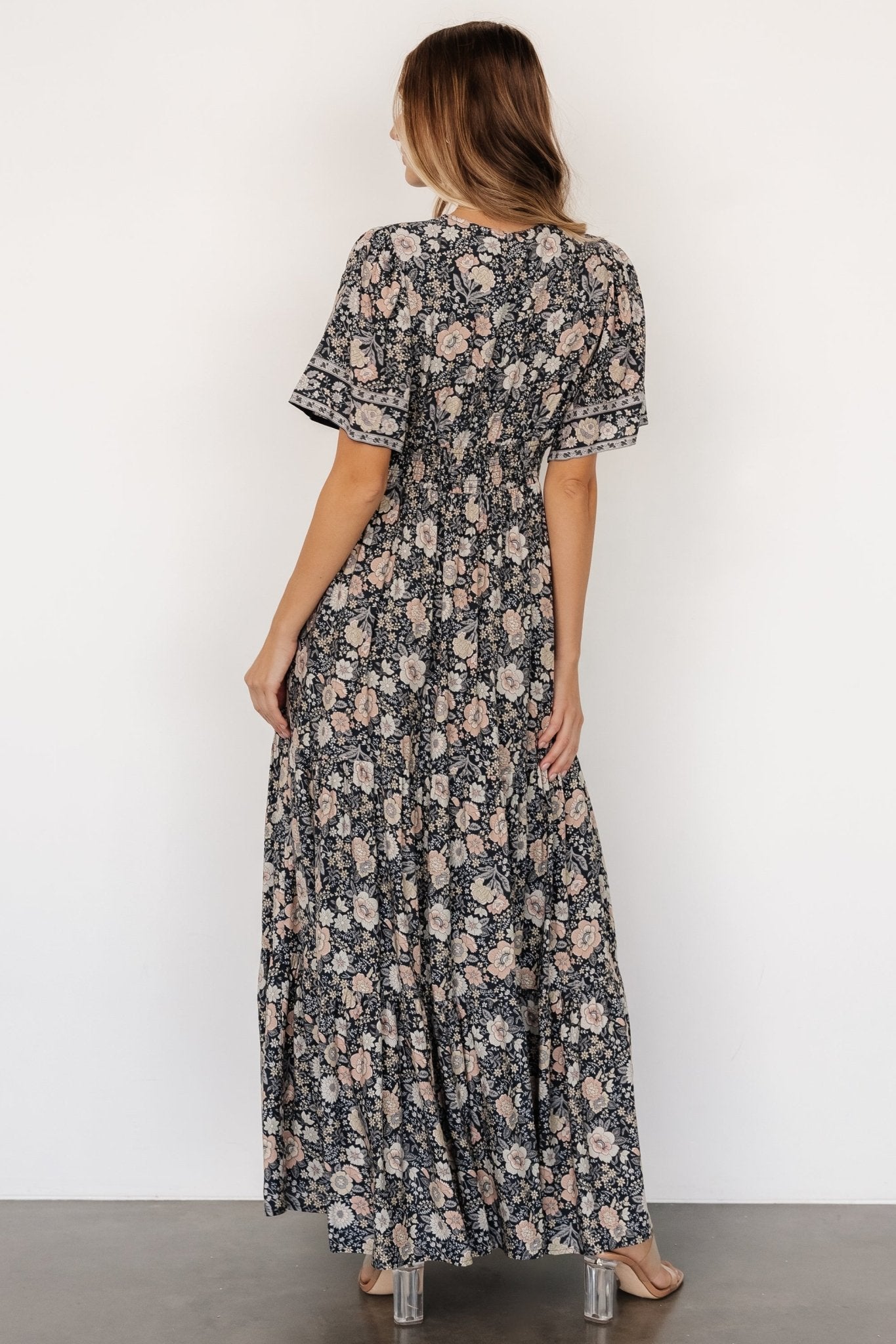 Cheryl Maxi Dress | Midnight Floral - Baltic Born