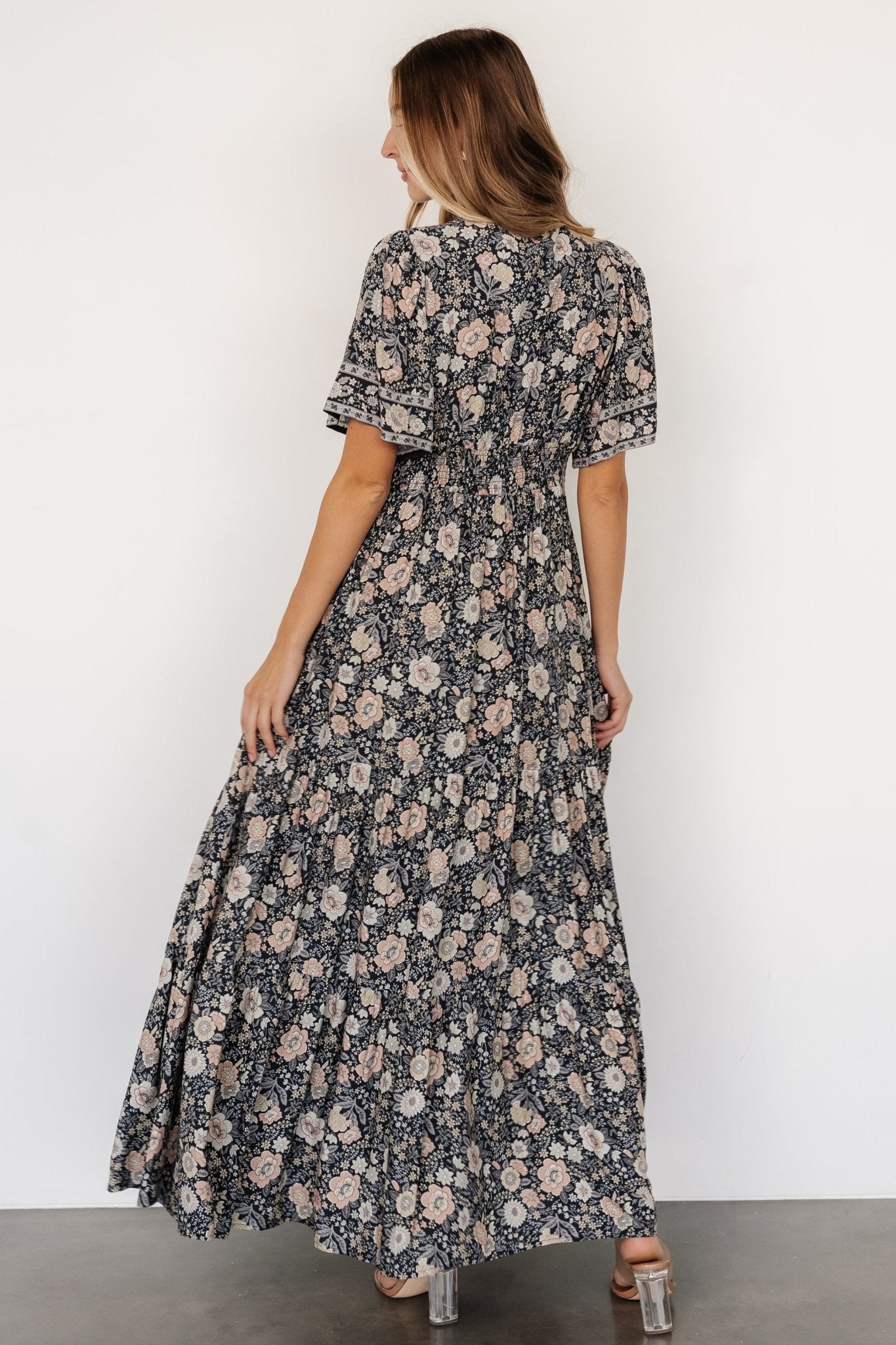 Cheryl Maxi Dress | Midnight Floral - Baltic Born