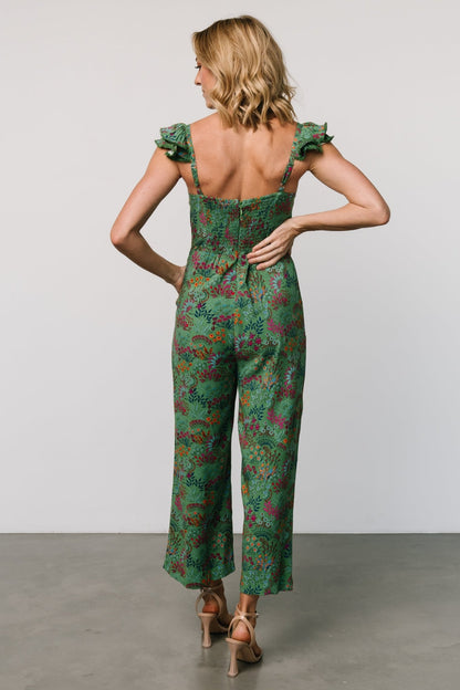 Chora Jumpsuit | Green Multi - Baltic Born