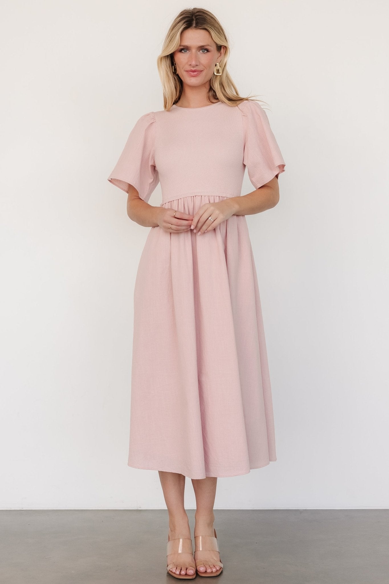 Cici Sweater Dress | Dusty Rose - Baltic Born