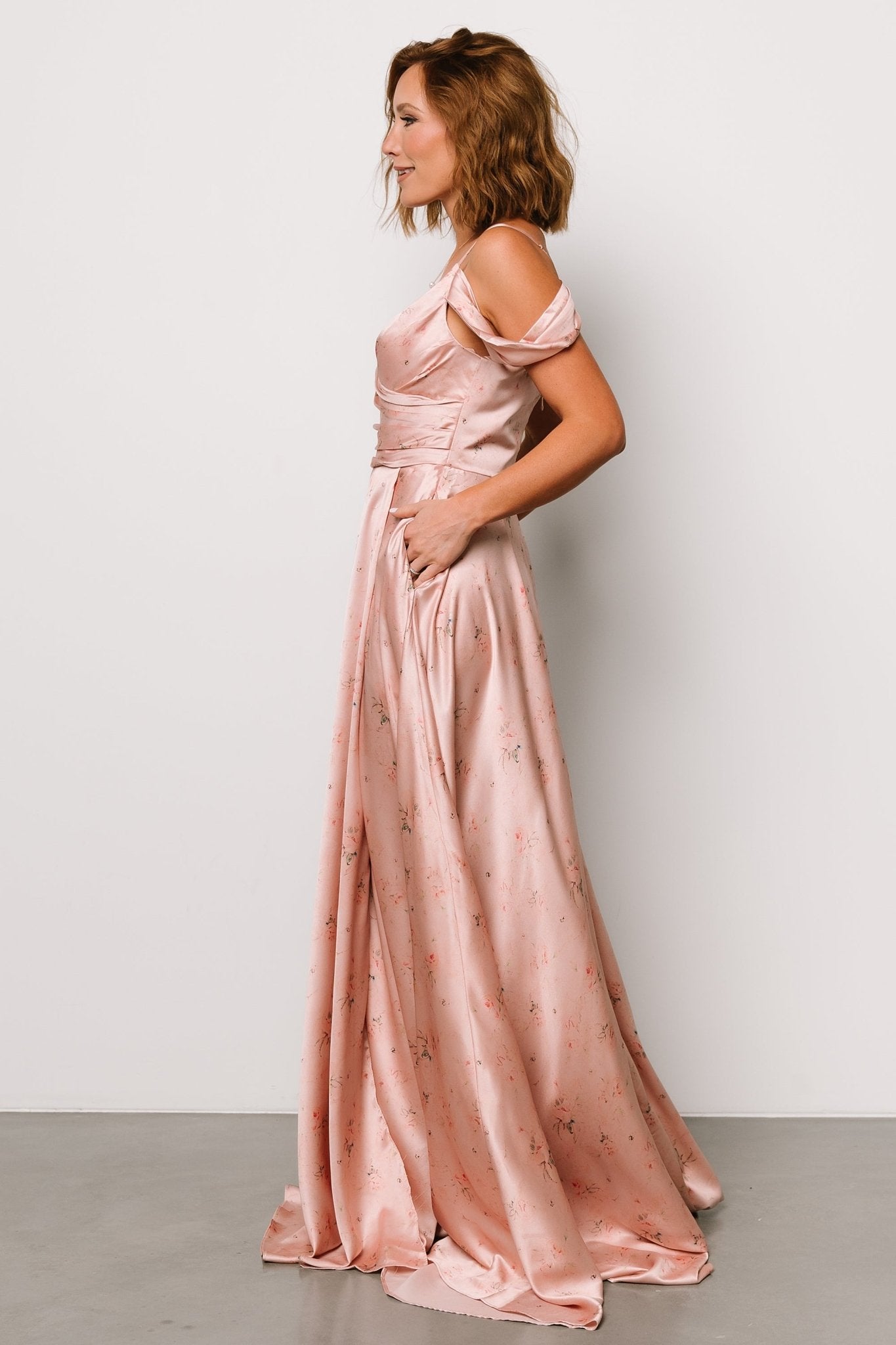 Clairemont Gown Dusty Blush Baltic Born