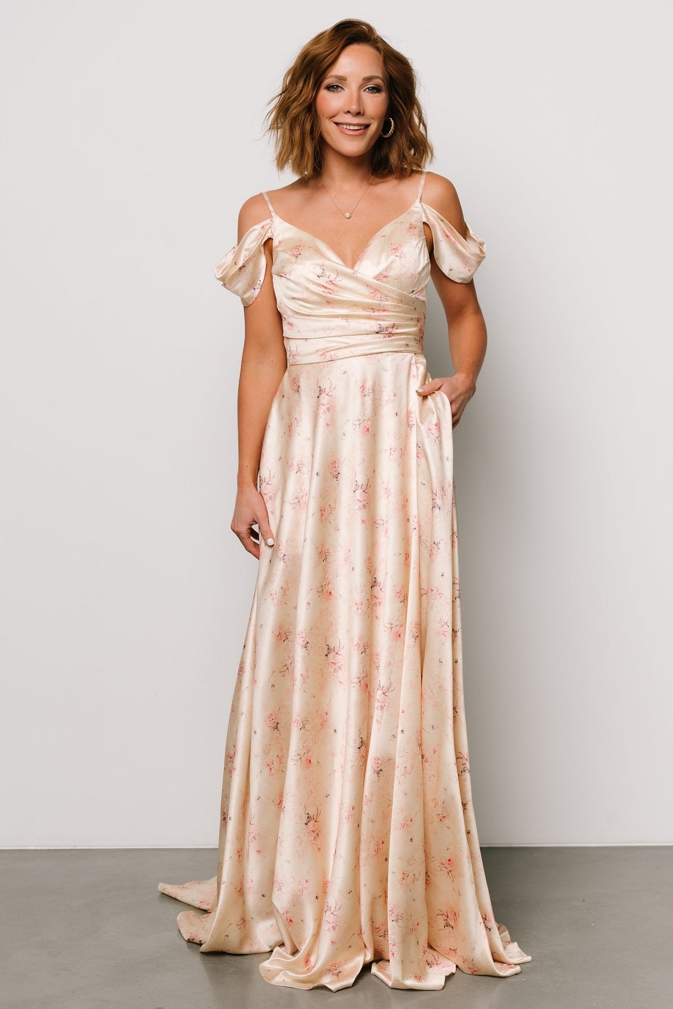 Clairemont Gown Dusty Blush Baltic Born
