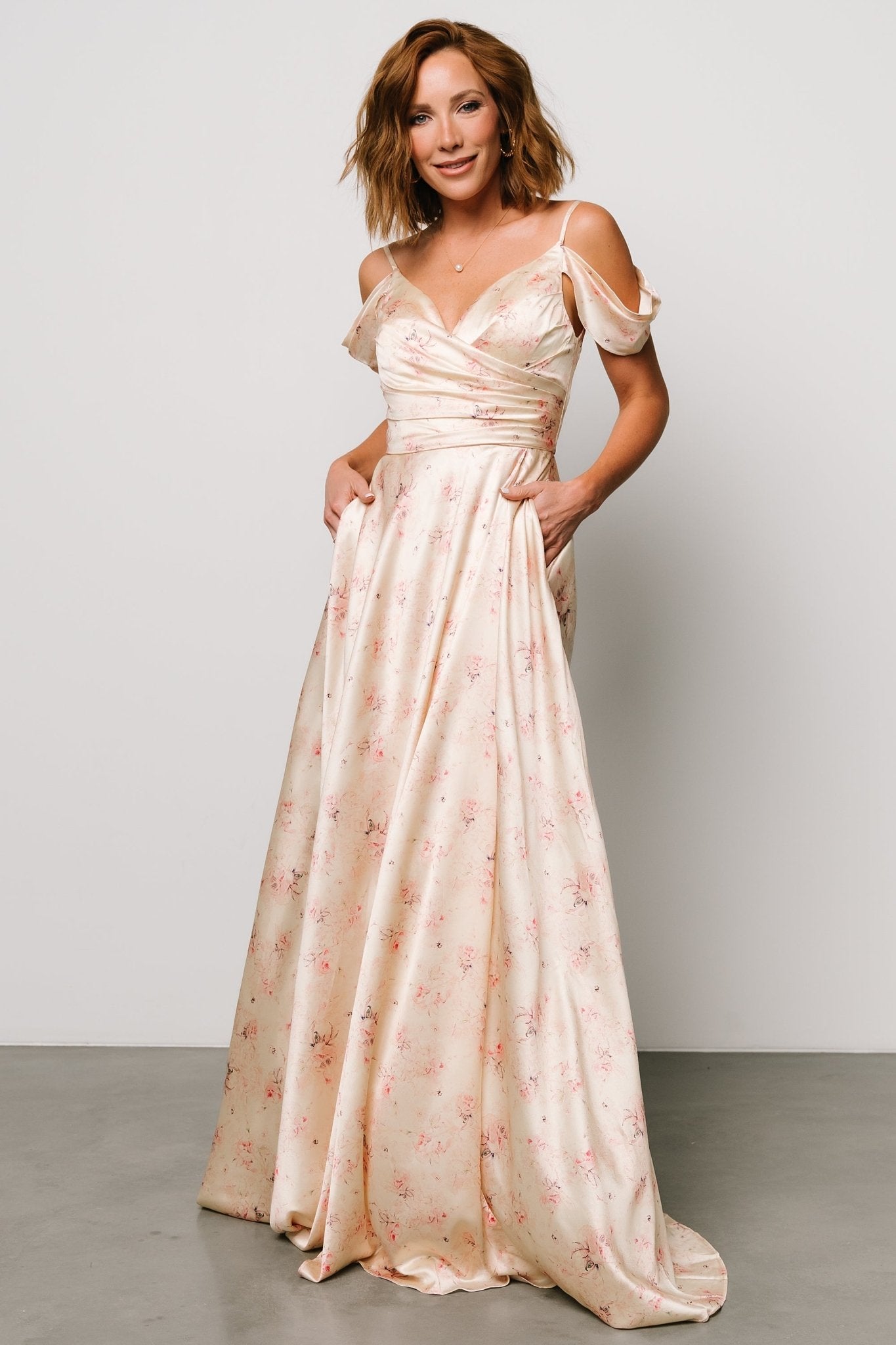 Clairemont Gown Dusty Blush Baltic Born