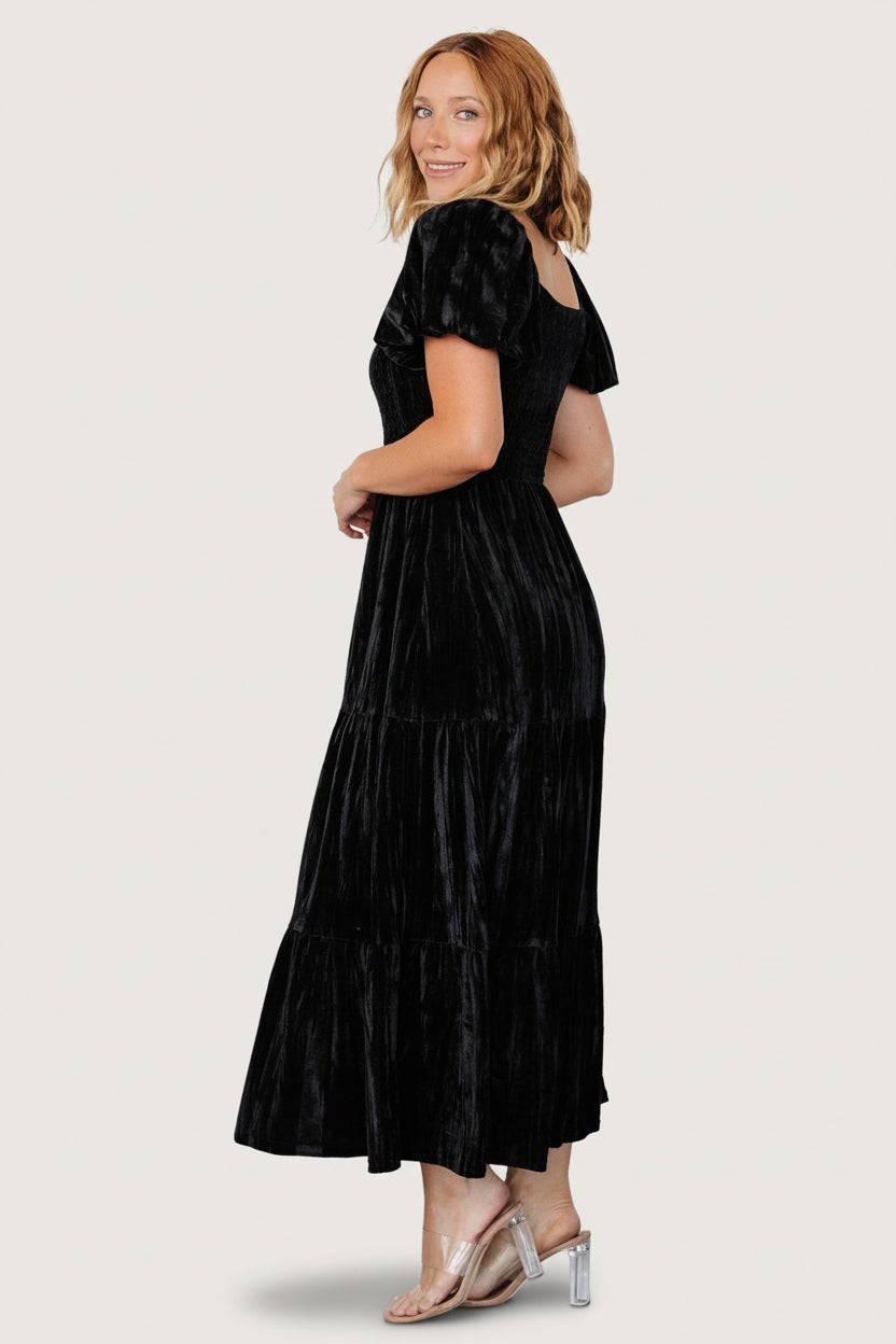 Colleen Velvet Maxi Dress