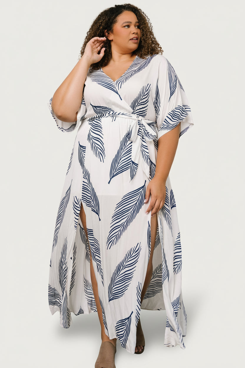 Corinth Maxi Dress | Navy Print - M Corinth Maxi Dress | Navy Print - M