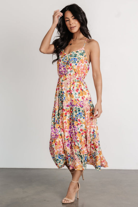 Coronado Midi Dress | Multi Floral - Baltic Born