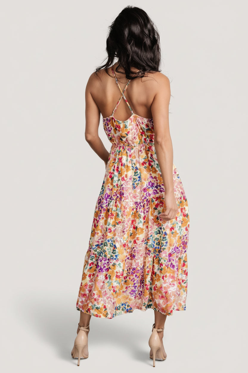 Coronado Midi Dress | Multi Floral
