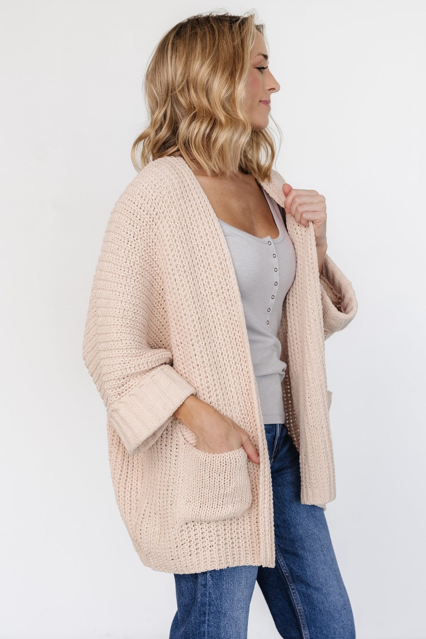 Cybele Oversized Cardigan | Natural - Baltic Born