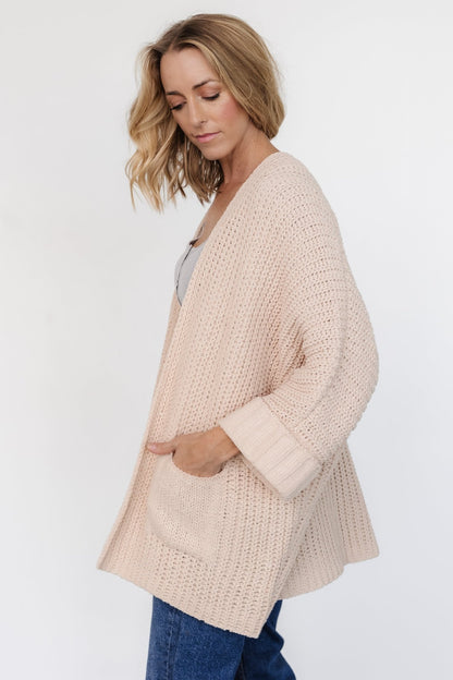 Cybele Oversized Cardigan | Natural - Baltic Born