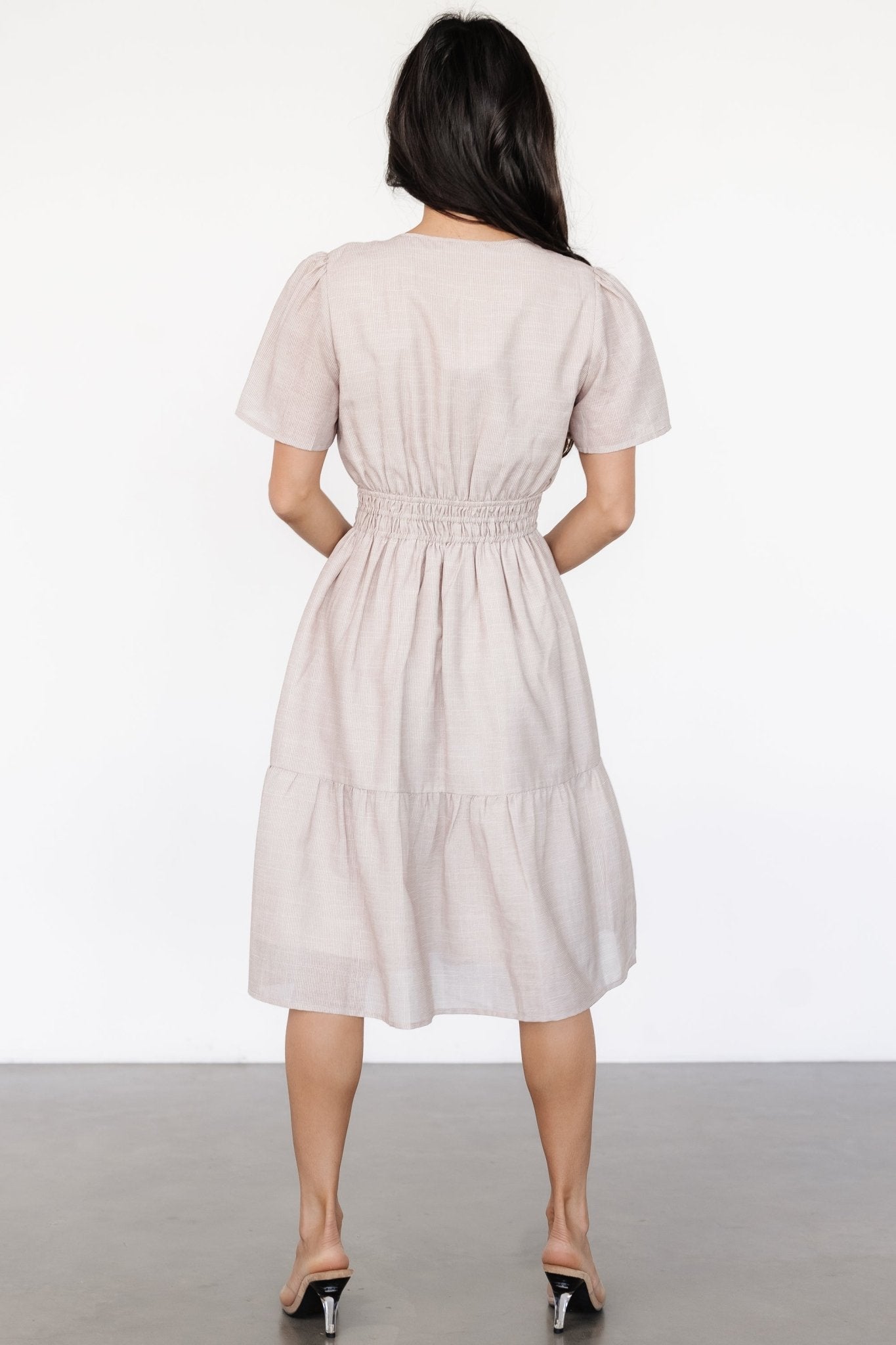 Dita Short Dress | Natural - Baltic Born