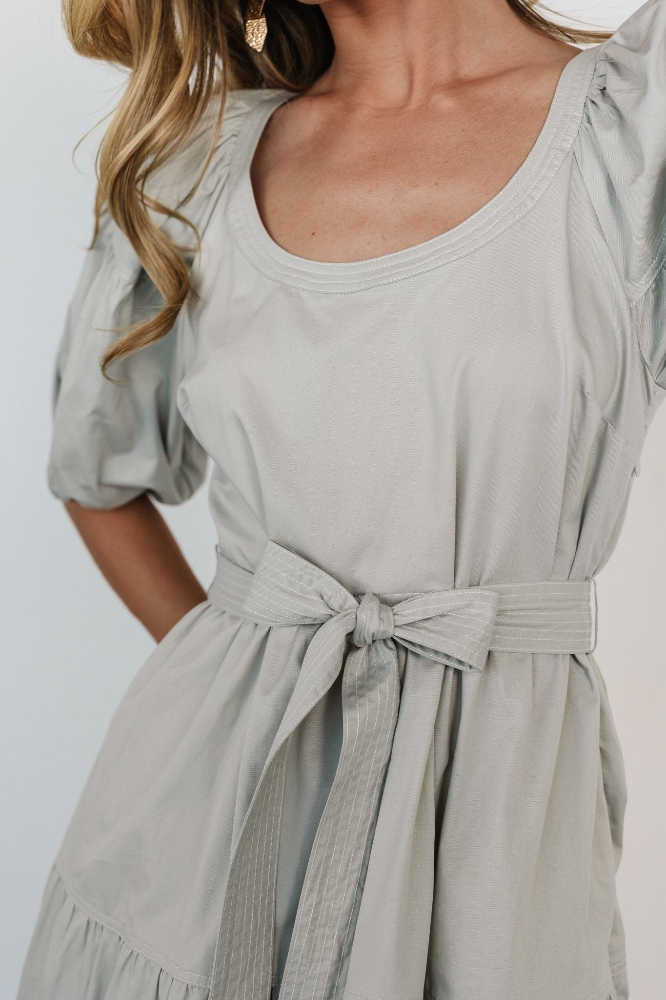 Dorothy Poplin Maxi Dress | Sage - Baltic Born