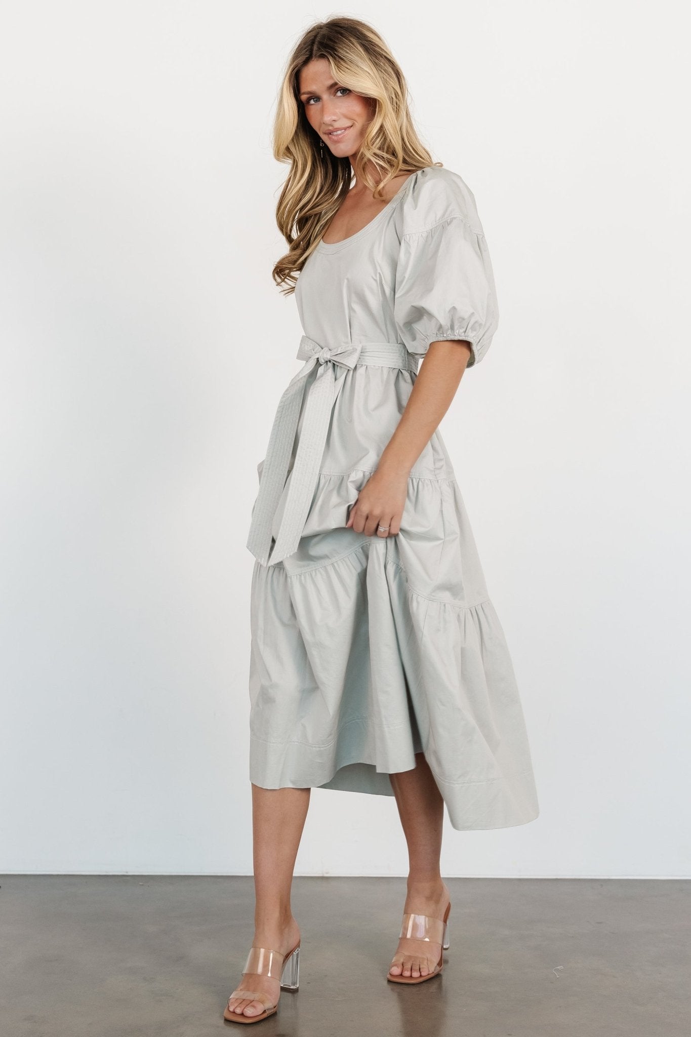 Dorothy Poplin Maxi Dress | Sage - Baltic Born