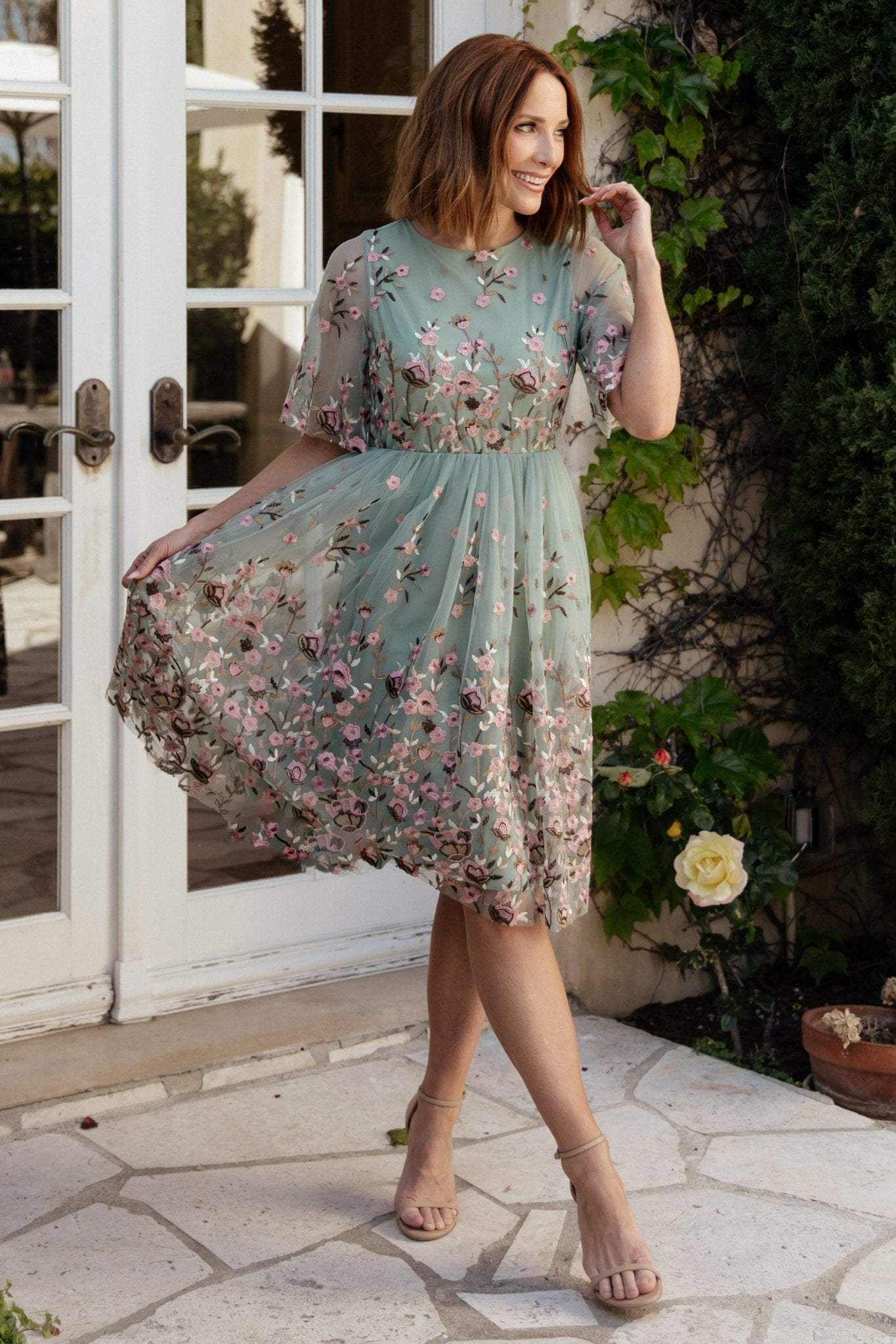 Duchess Tulle Dress | Sage Garden - Baltic Born