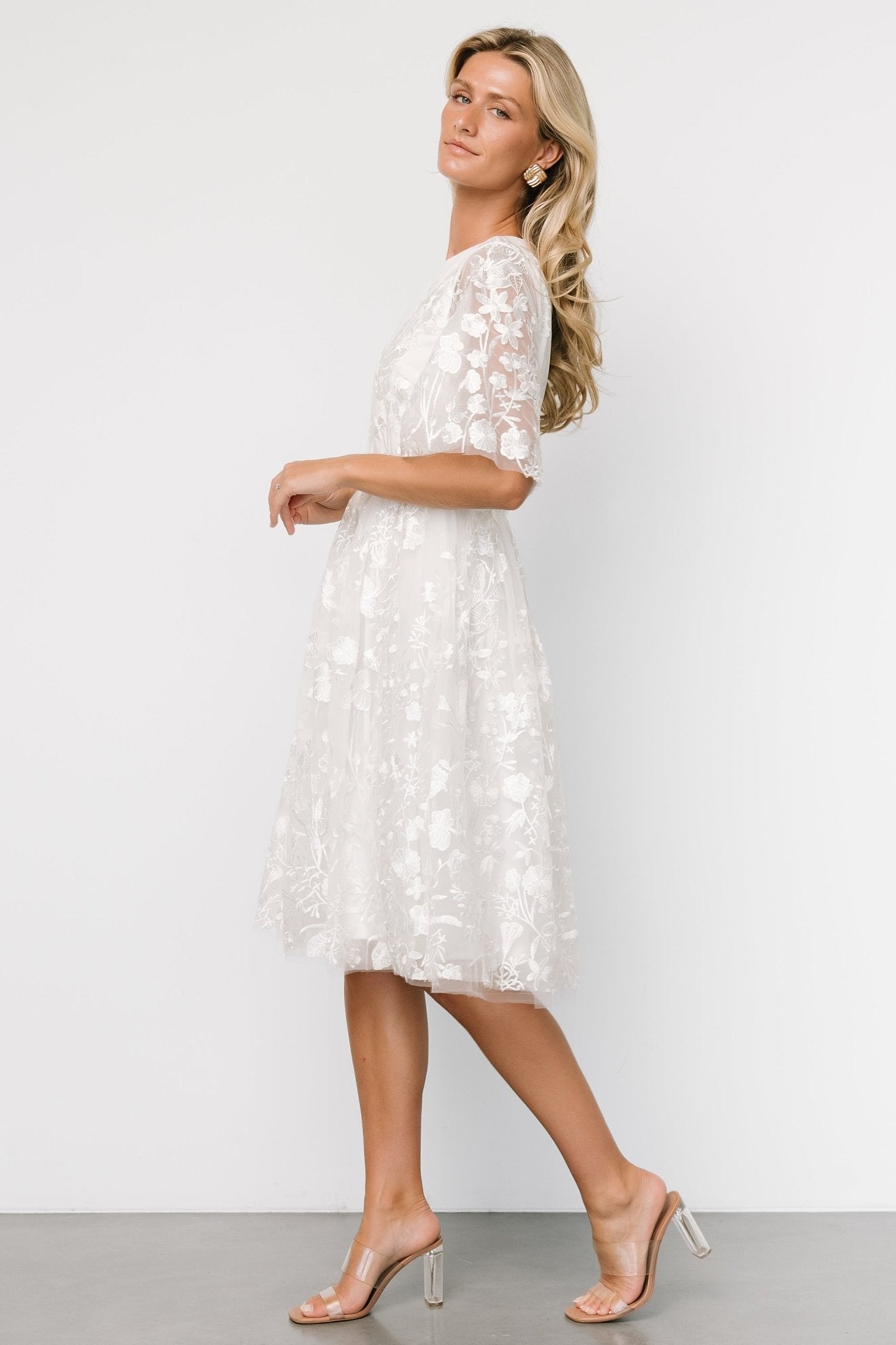 Duchess Tulle Dress | White Garden - Baltic Born