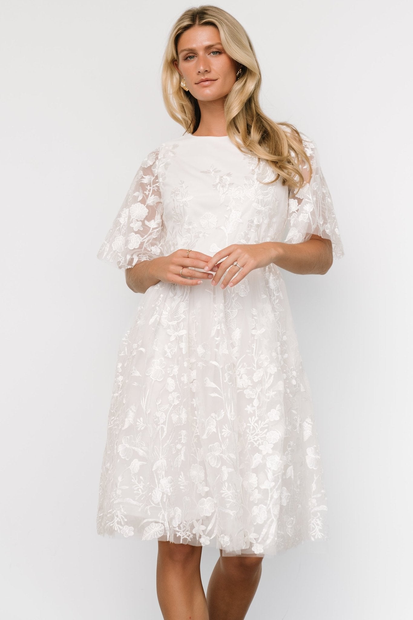 Duchess Tulle Dress | White Garden - Baltic Born