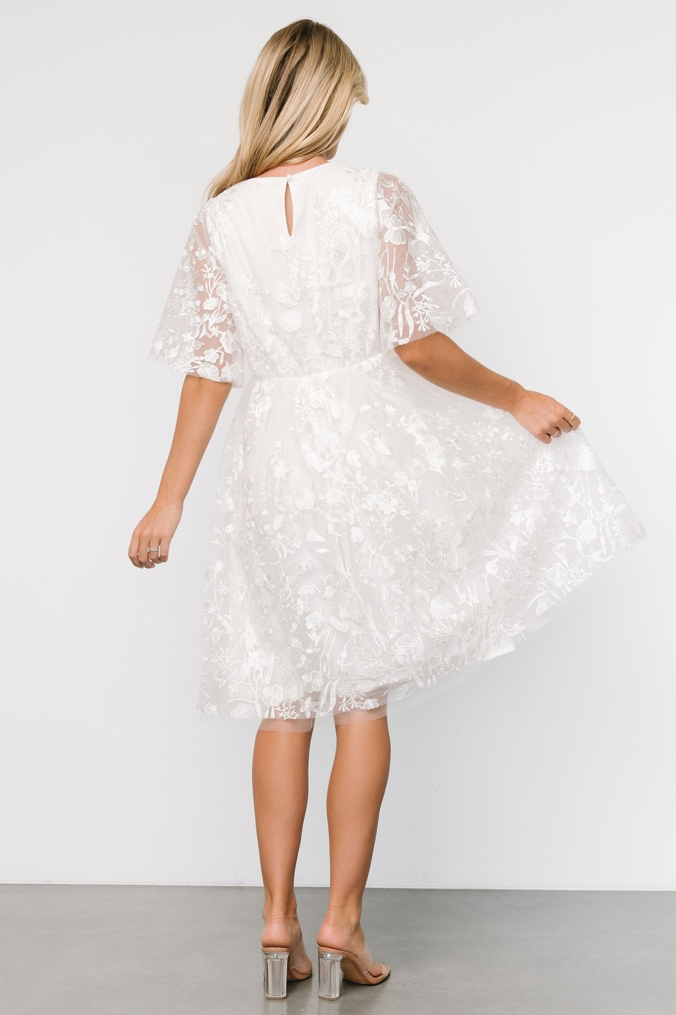 Duchess Tulle Dress | White Garden - Baltic Born