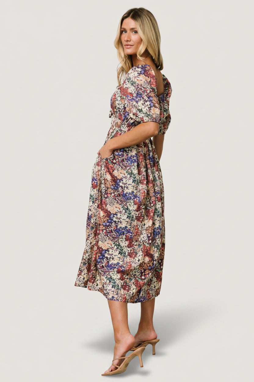 eden midi dress for love and lemons Eden Midi Dress