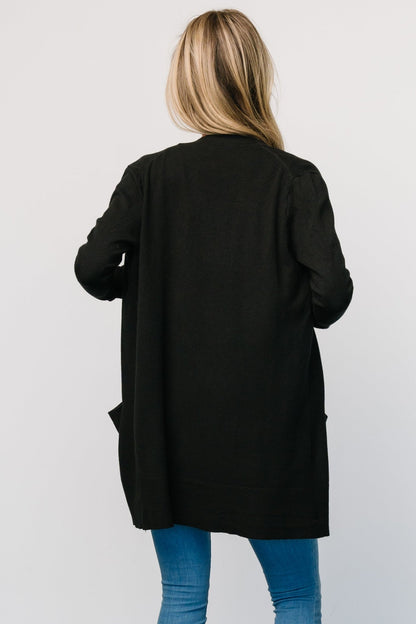 Edison Cardigan | Black - Baltic Born