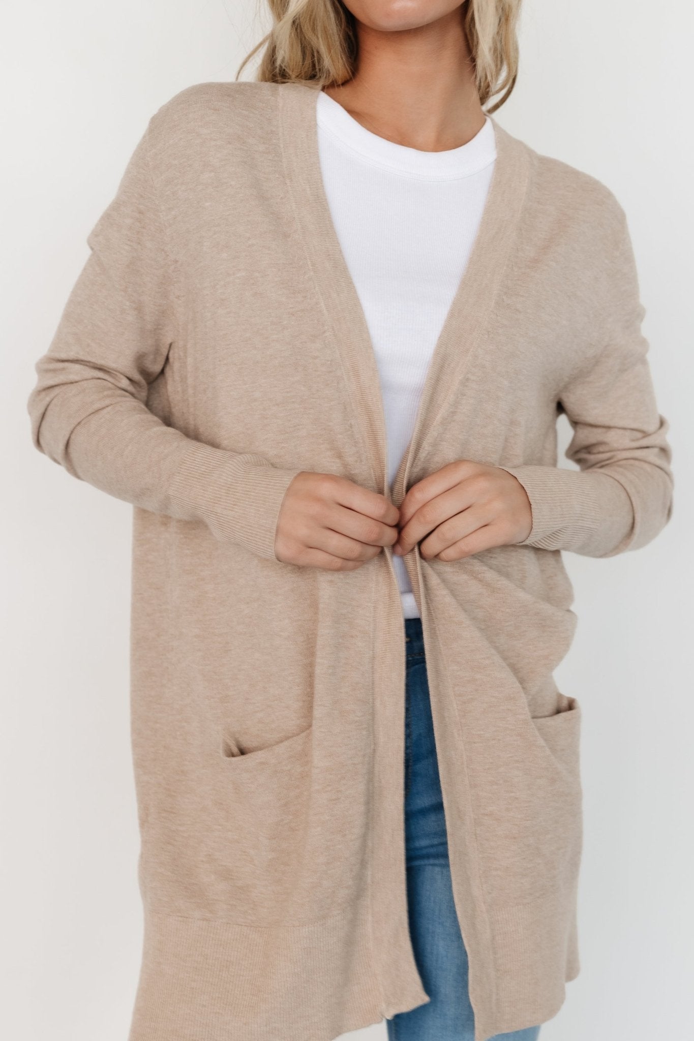 Edison Cardigan | Oatmeal - Baltic Born