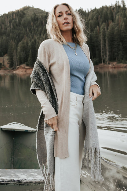 Edison Cardigan | Oatmeal - Baltic Born