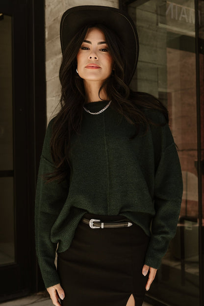 Edmonton Sweater | Dark Green - Baltic Born