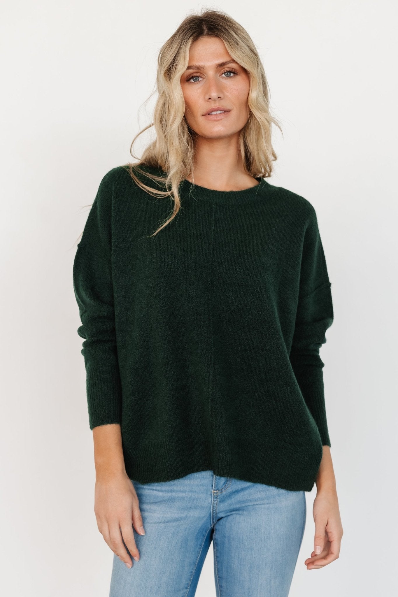 Edmonton Sweater | Dark Green - Baltic Born