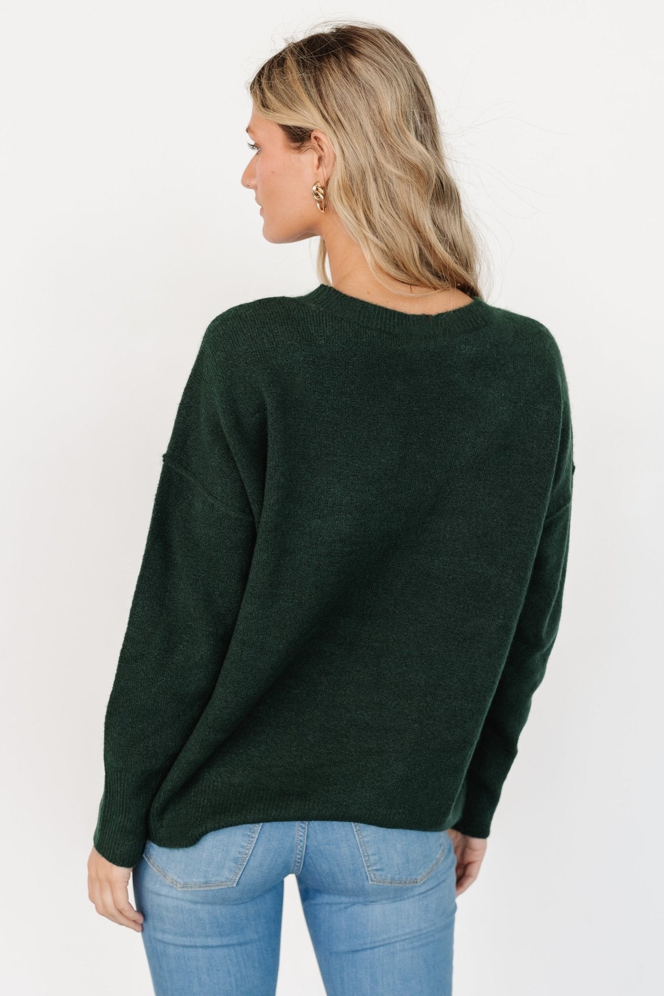 Edmonton Sweater | Dark Green - Baltic Born