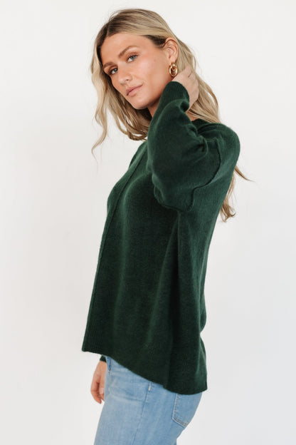 Edmonton Sweater | Dark Green - Baltic Born