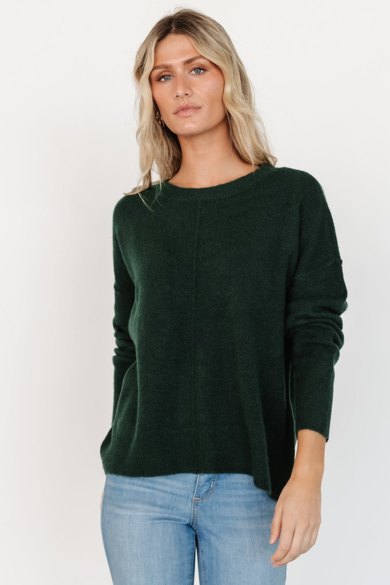 Edmonton Sweater | Dark Green - Baltic Born