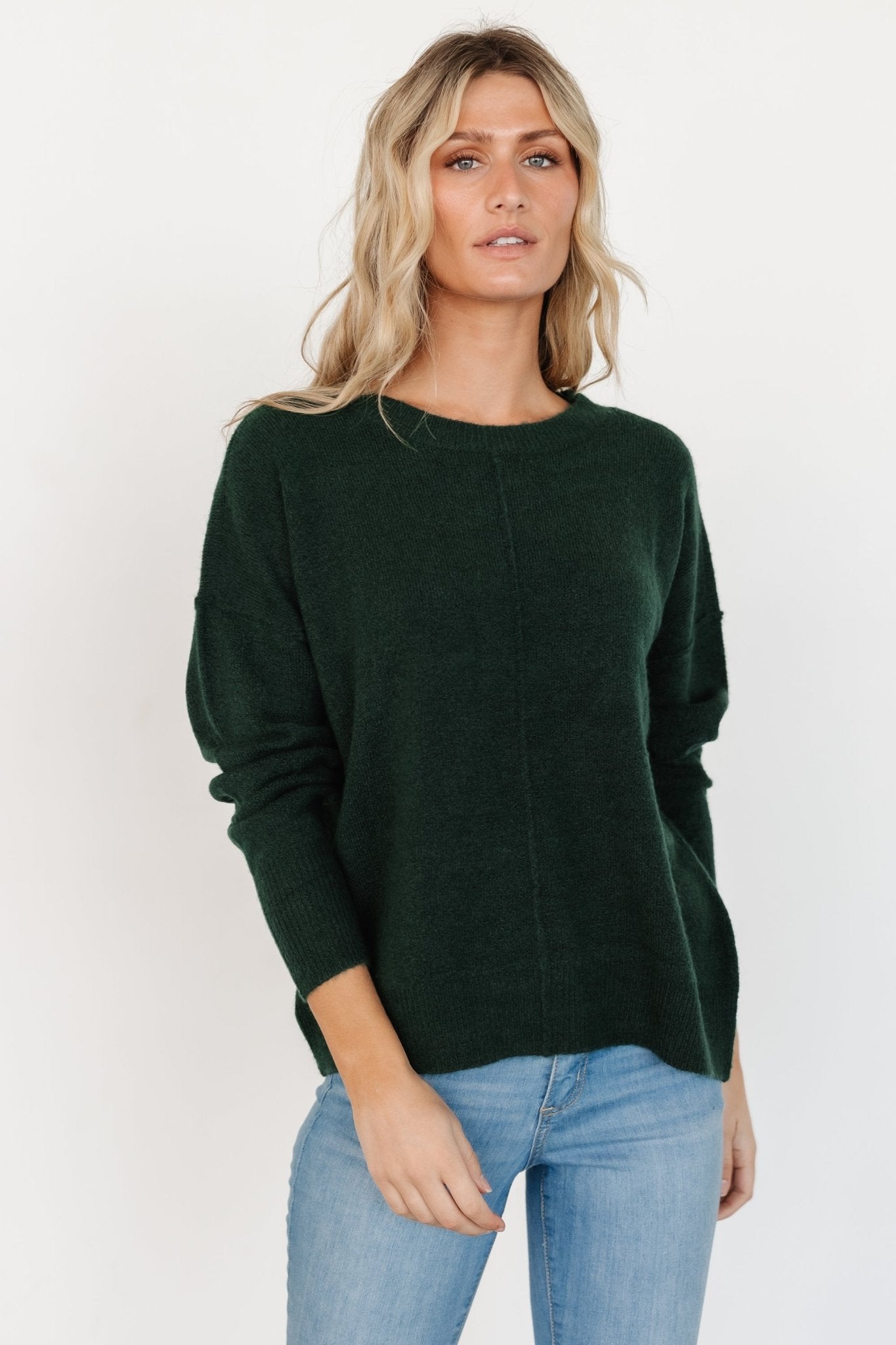 Edmonton Sweater | Dark Green - Baltic Born