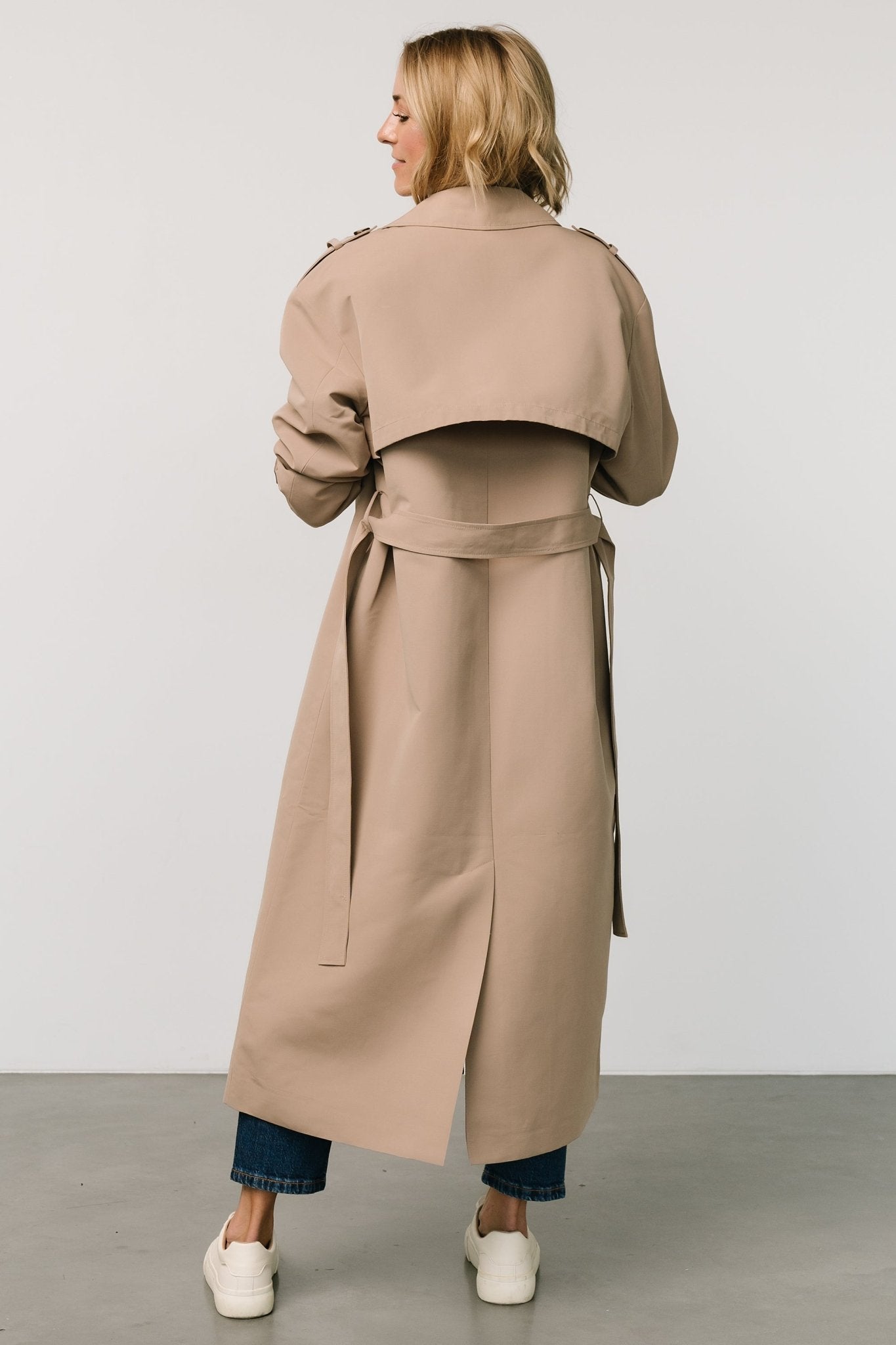 Elias Trench Coat | Beige - Baltic Born