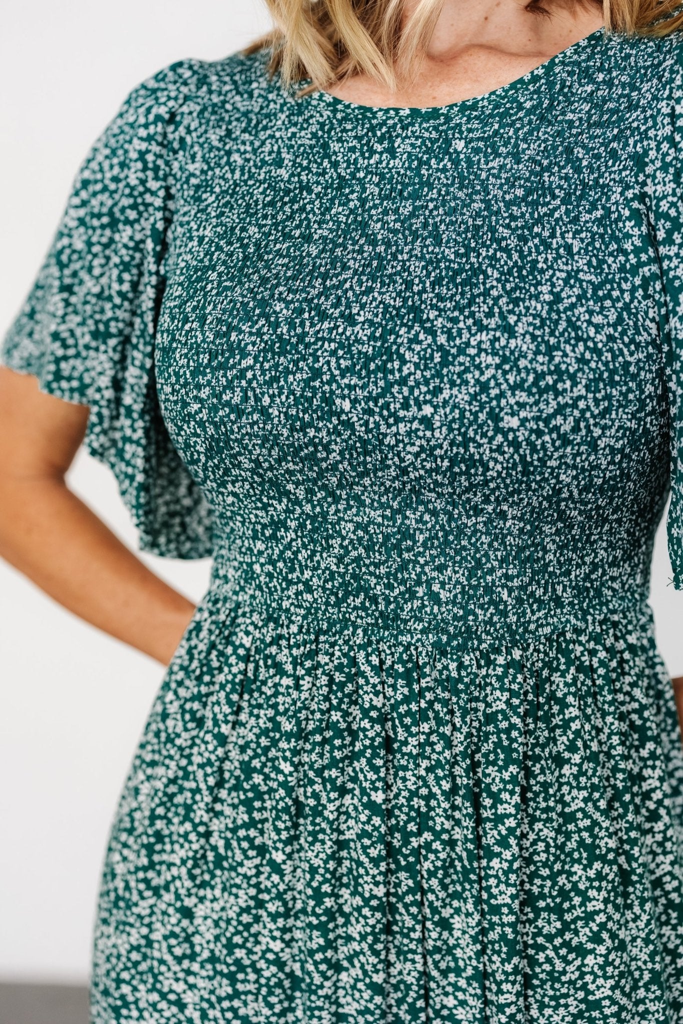 Eliza Maxi Dress | Green Print - Baltic Born