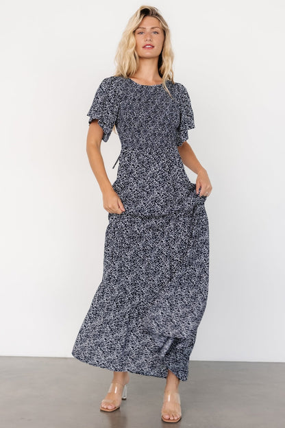 Eliza Maxi Dress | Midnight Print - Baltic Born