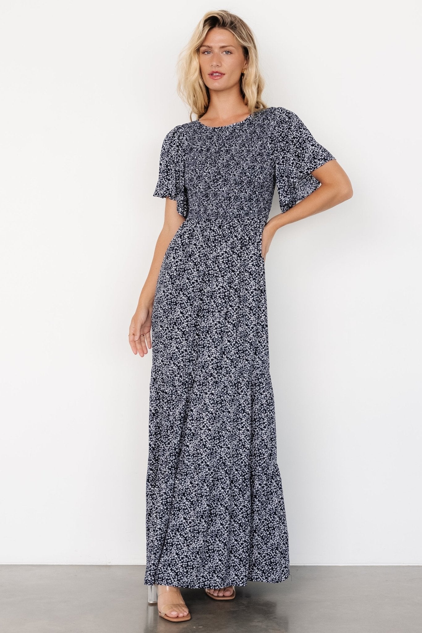 Eliza Maxi Dress | Midnight Print - Baltic Born