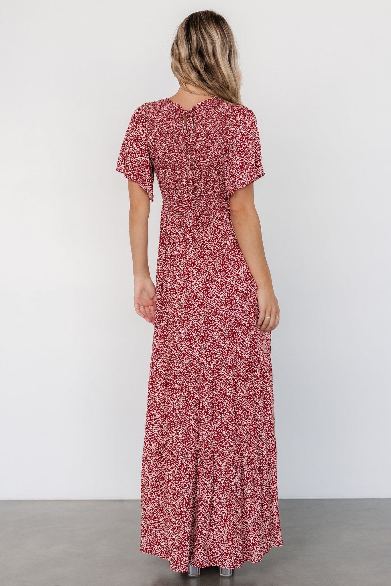 Eliza Maxi Dress | Rust Print - Baltic Born