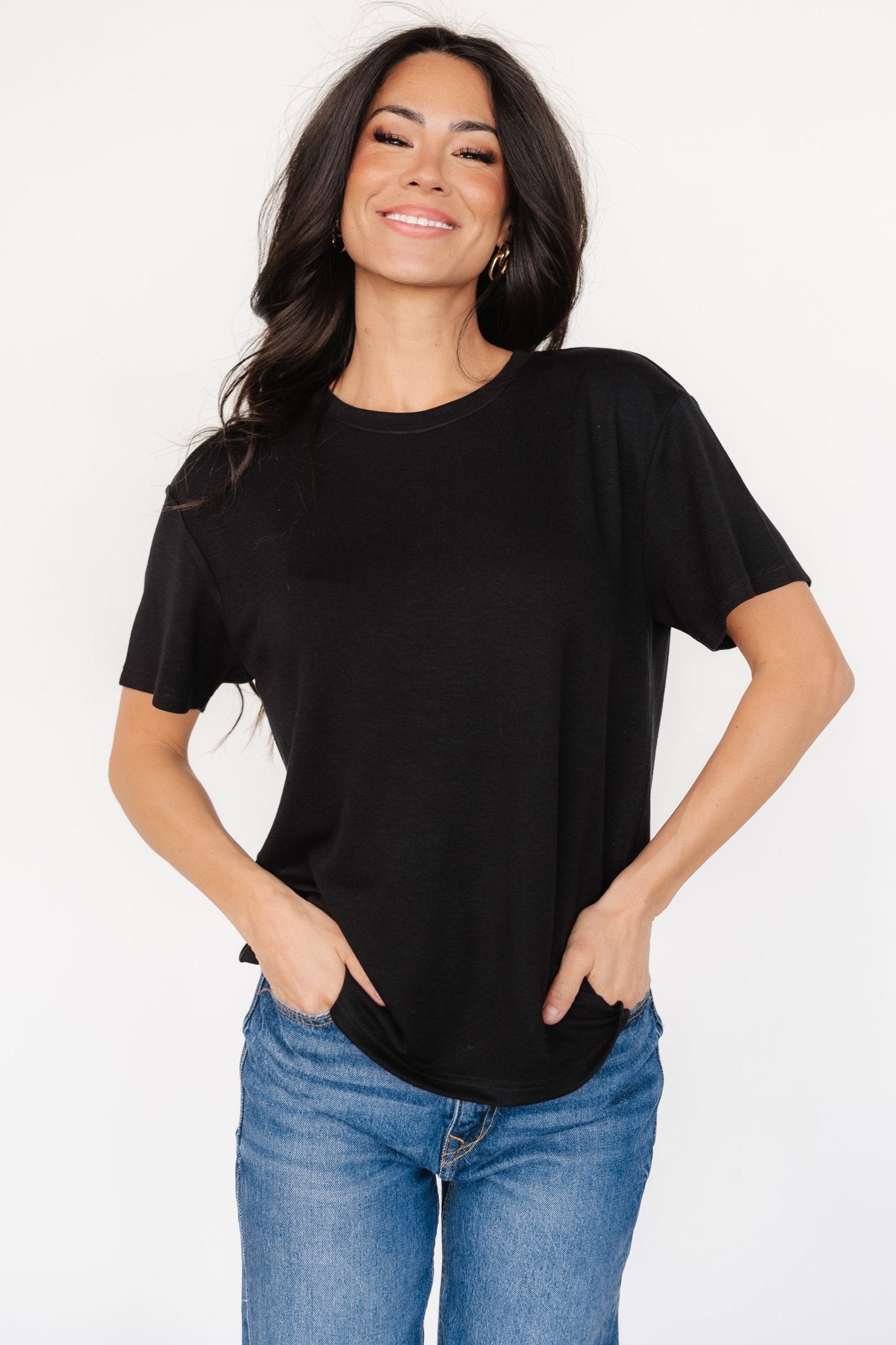 Elliot Relaxed Tee | Black - Baltic Born