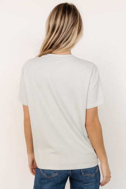 Elliot Relaxed Tee | Pale Mint - Baltic Born