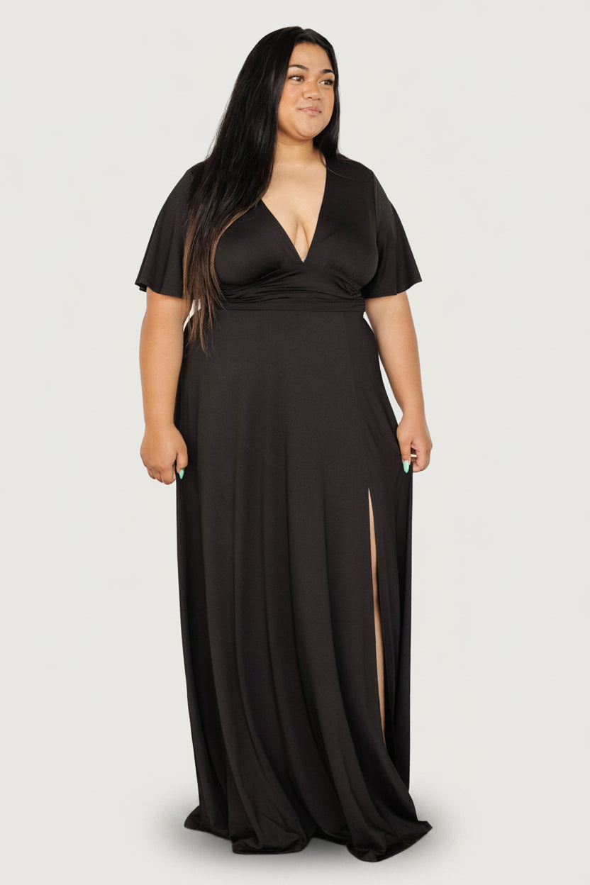 Baltic Born Womens Emberly Maxi Dress | Black | Size: 2XL Baltic Born Womens Emberly Maxi Dress | Black | Size: 2XL