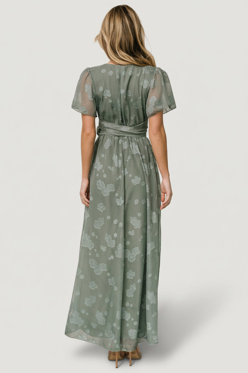 Faye Maxi Dress | Eucalyptus