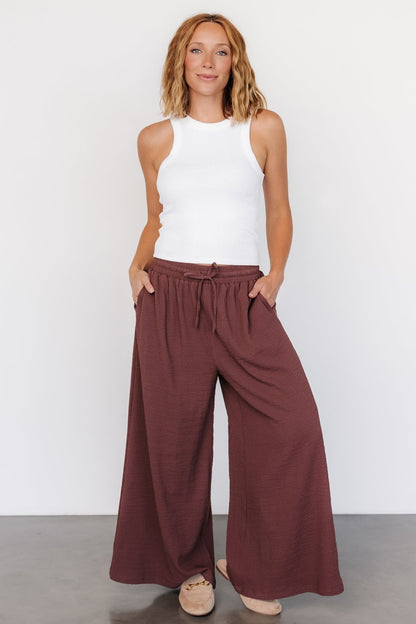 Florence Textured Pants | Desert Rose - Baltic Born