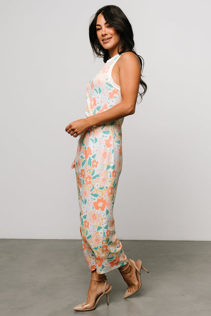 Fresno Tank Maxi Dress | Multi Floral - Baltic Born