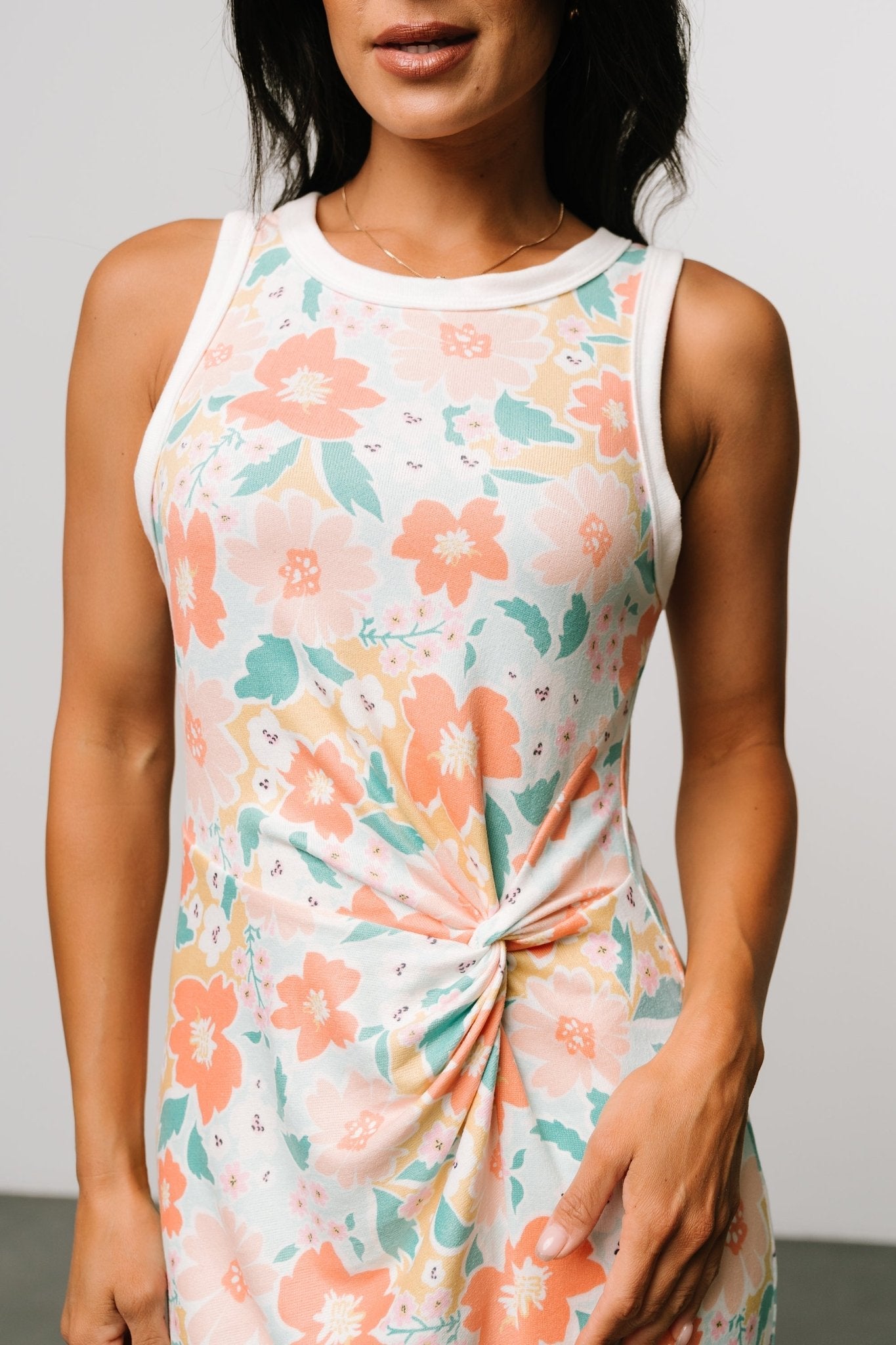 Fresno Tank Maxi Dress | Multi Floral - Baltic Born