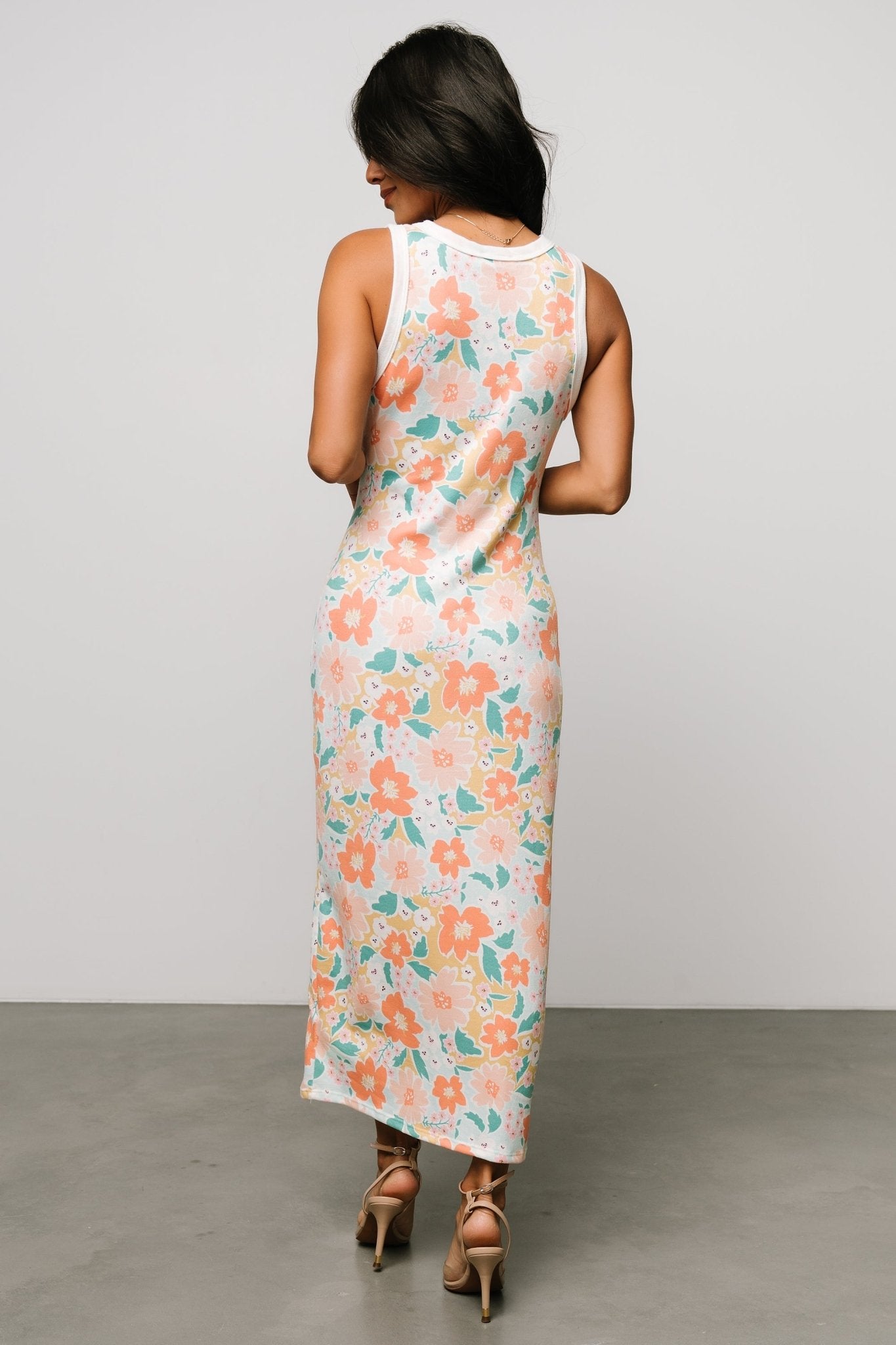 Fresno Tank Maxi Dress | Multi Floral - Baltic Born